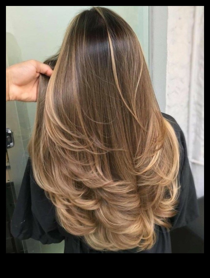 Kaskādes pilnība: garas frizūras satriecošai klātbūtnei