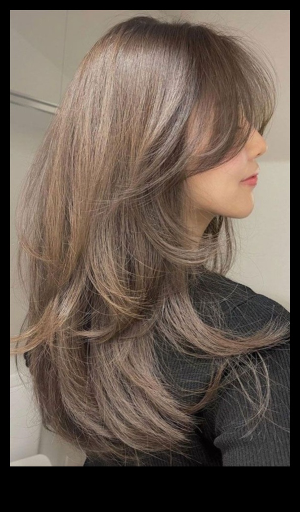 Kaskādes pilnība: garas frizūras satriecošai klātbūtnei