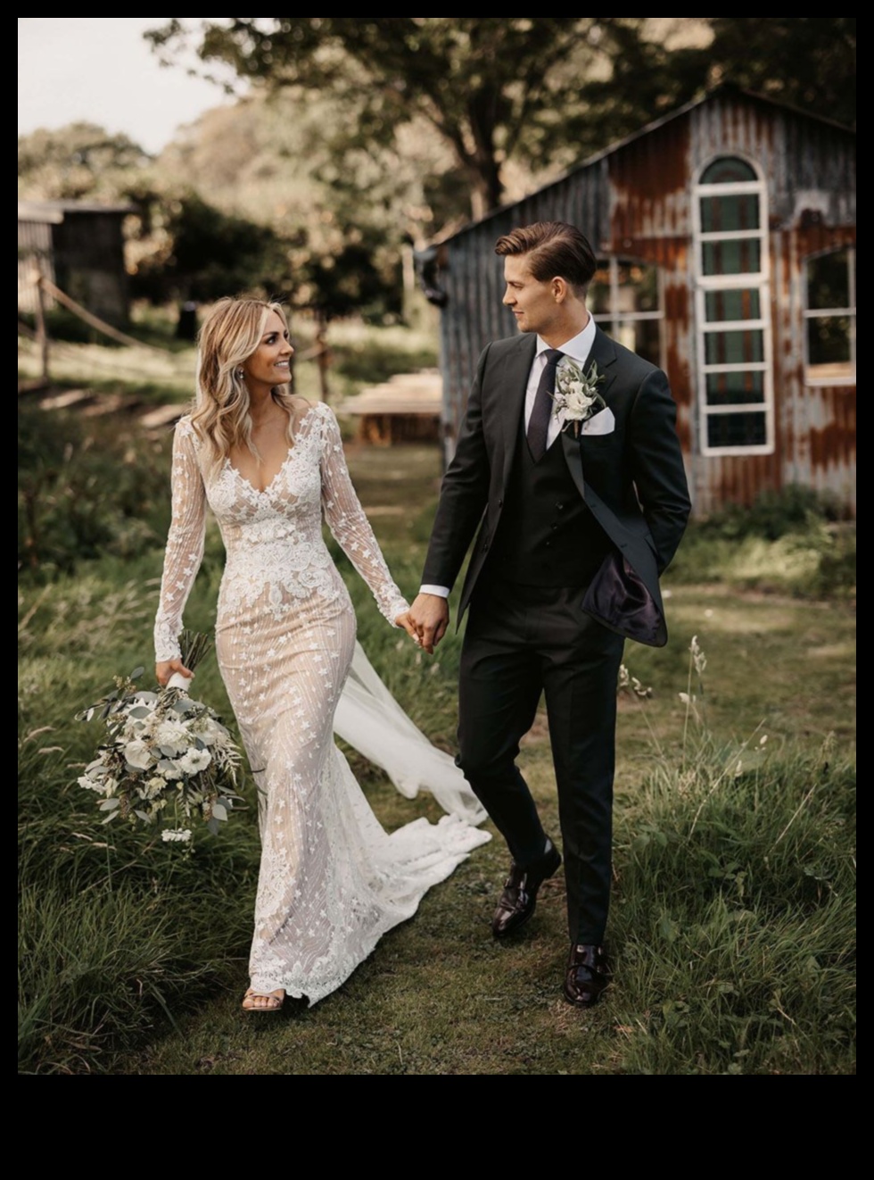 Mežģīņu mīlestība: līgavas tērpu klasika