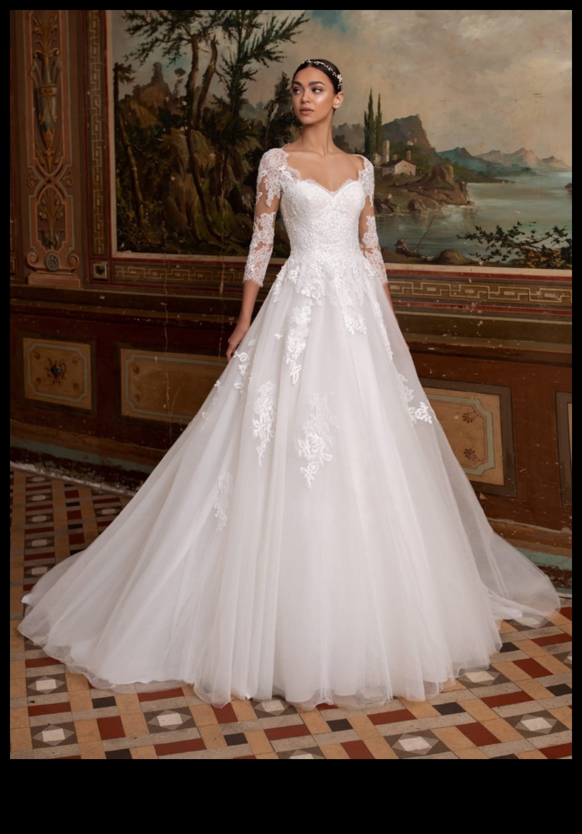 Mežģīņu mīlestība: līgavas tērpu klasika