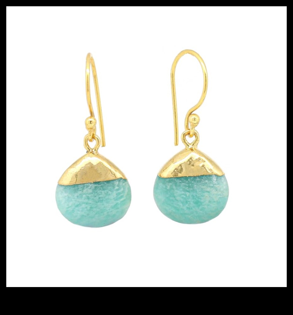 Harmonija dārgakmeņos: sazinieties ar skaistumu, izmantojot mūsu dārgakmeņiem rotātos auskarus