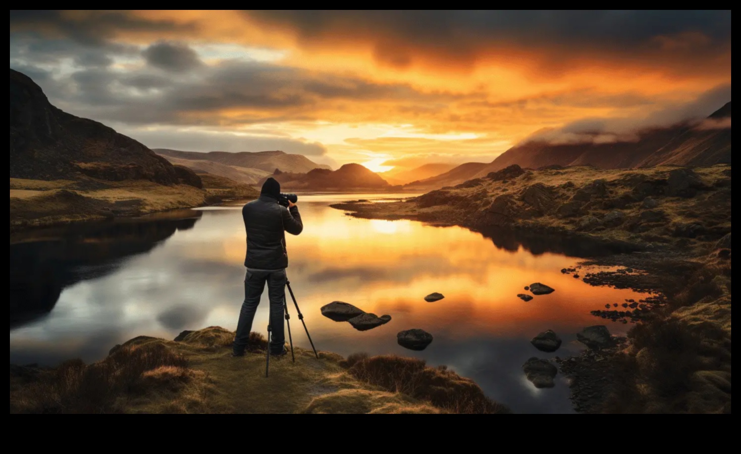 Dabas audekls: satriecoša ainavu fotogrāfija