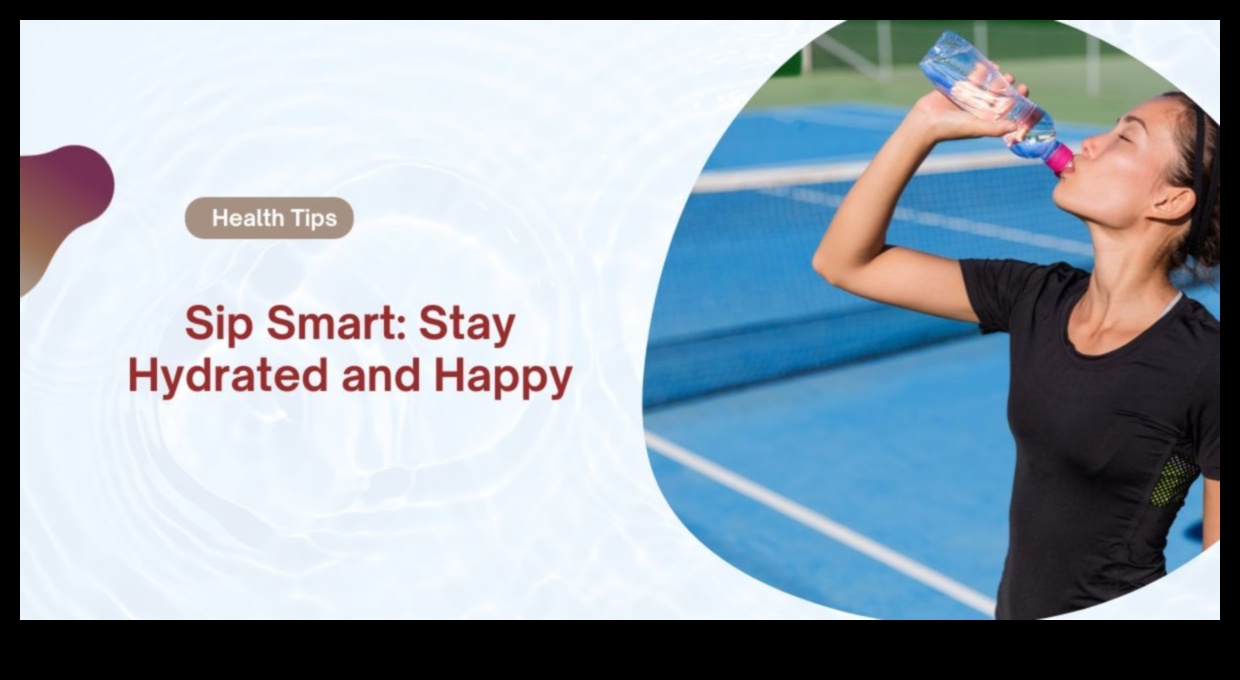 Sip Smart: Atbrīvojieties no adekvātas ūdens uzņemšanas priekšrocībām