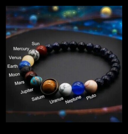 Mirdzošā galaktika: dodieties starojuma ceļojumā ar mūsu galaktikas rokassprādzēm