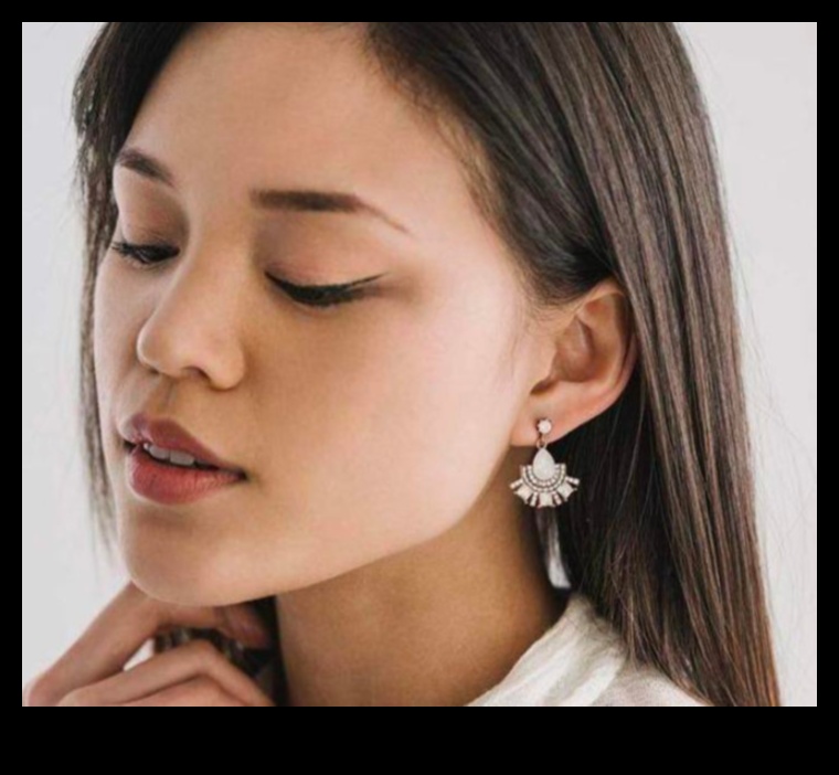 Sievišķīgs uzplaukums: izbaudiet delikatesi ar mūsu sievišķīgo auskaru dizainu