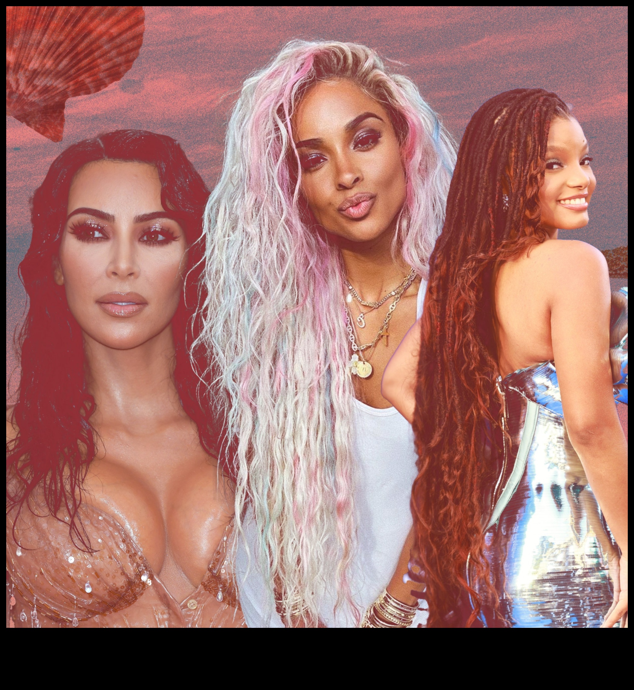 Mermaid Tresses Turpinājums: Ūdens vilinājuma virzīšana ar viļņainiem stiliem