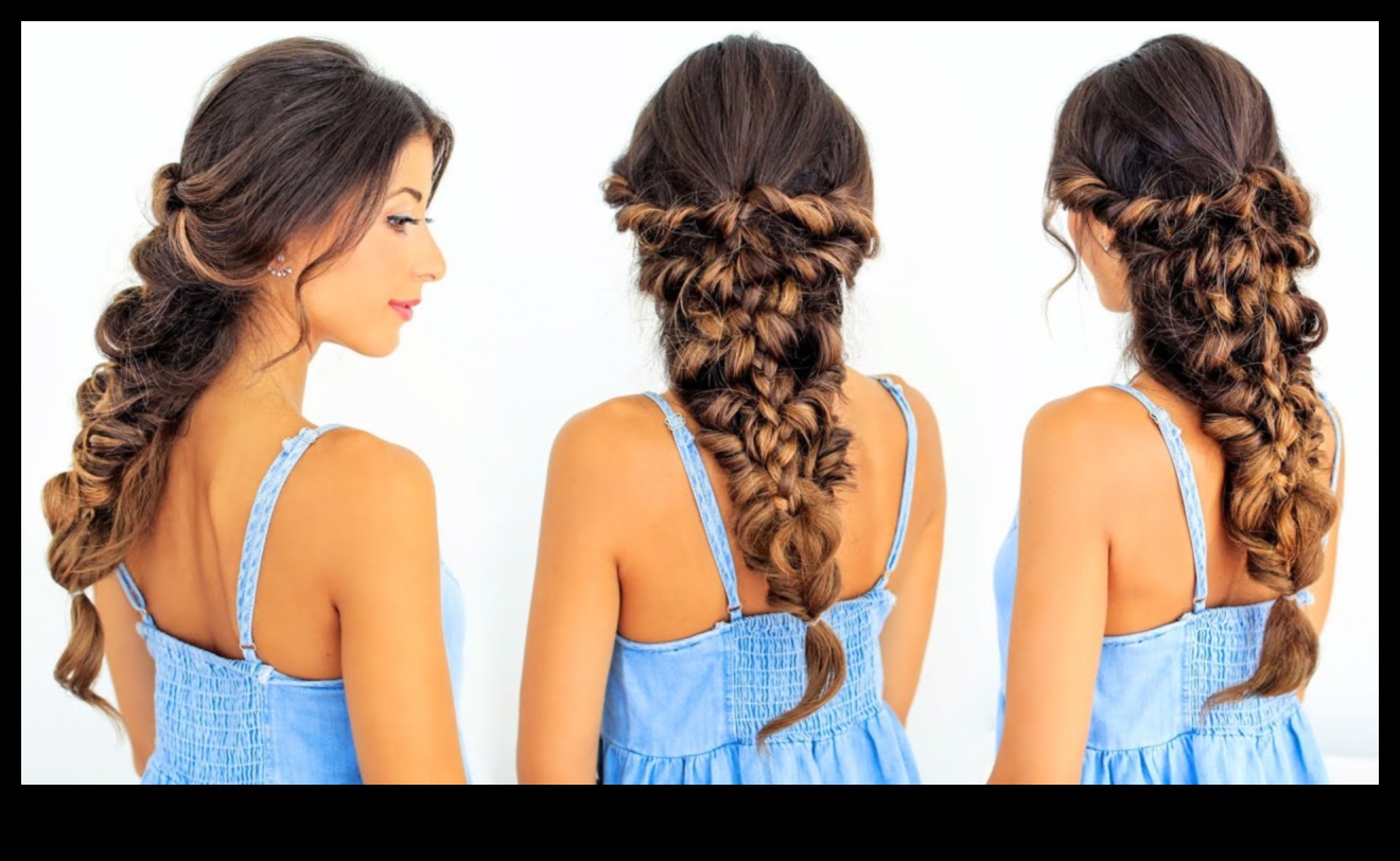 Mermaid Tresses Turpinājums: Ūdens vilinājuma virzīšana ar viļņainiem stiliem