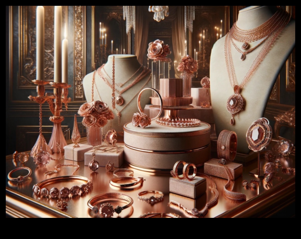 Radiant Allure: piepūles Glam ar modes rotaslietas