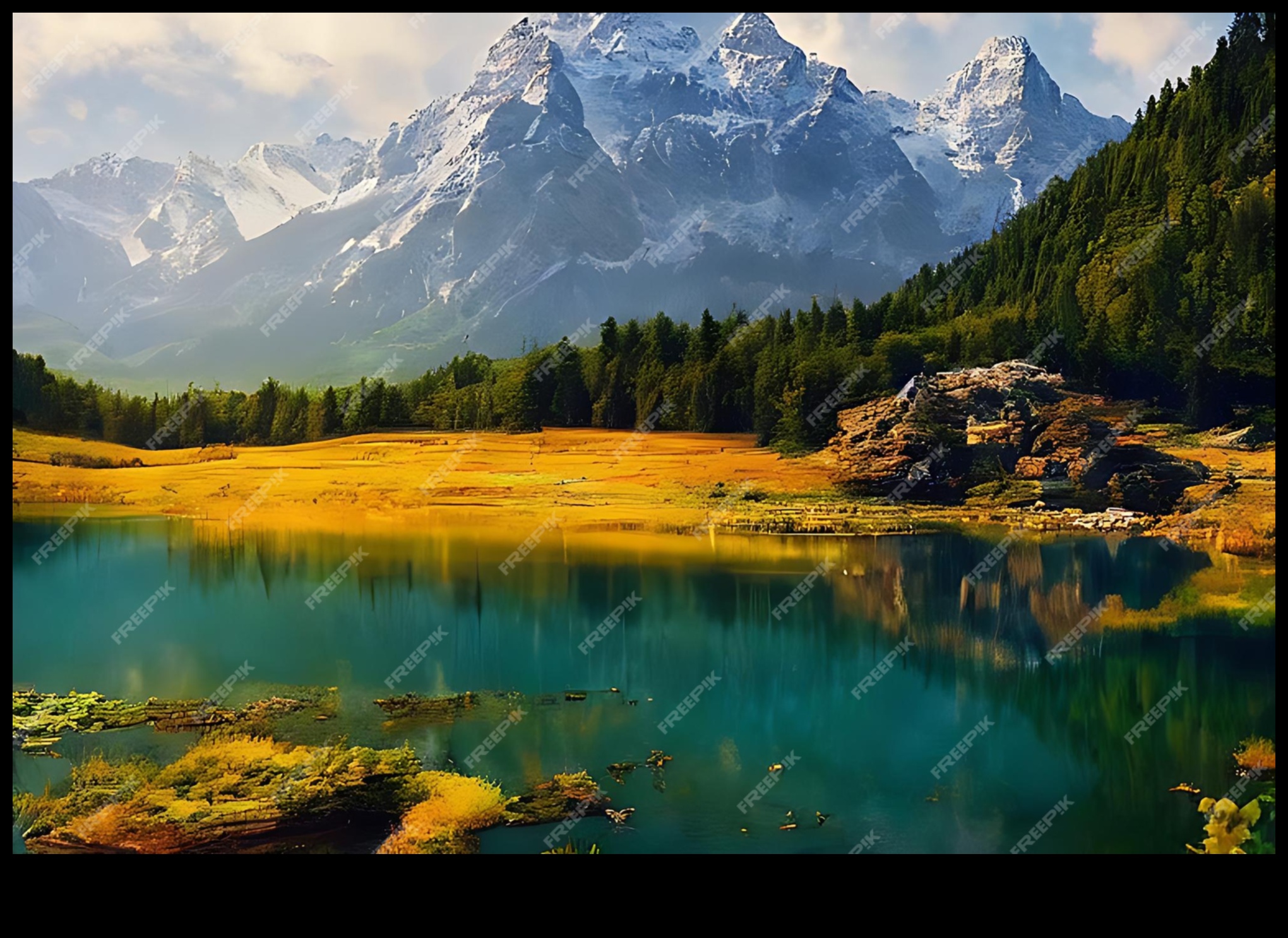 Dabas gobelēns: bagātīga ainavu attēlu kolekcija