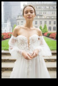 Crowning Glory: Graceful Princess Wedding Couture