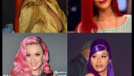 Iegūstiet izskatu: atjaunojiet slavenību iedvesmotu matu krāsu