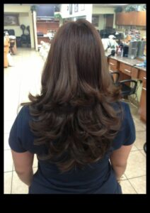 Kaskādes pilnība: garas frizūras satriecošai klātbūtnei