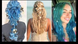 Mermaid Tresses Turpinājums: Ūdens vilinājuma virzīšana ar viļņainiem stiliem