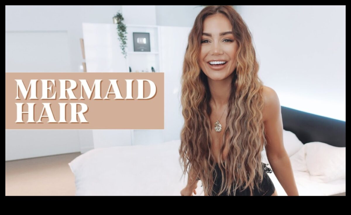 Mūsdienu sirēna: bez piepūles panāk viļņus ar brunetēm