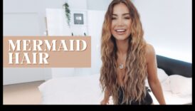 Mūsdienu sirēna: bez piepūles panāk viļņus ar brunetēm